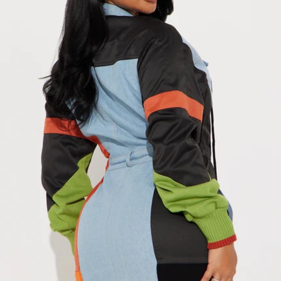 Colorblock Women's Jacket - Picture 3 of 3